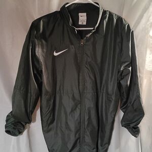 Nike Men's Black Windbreaker Jacket